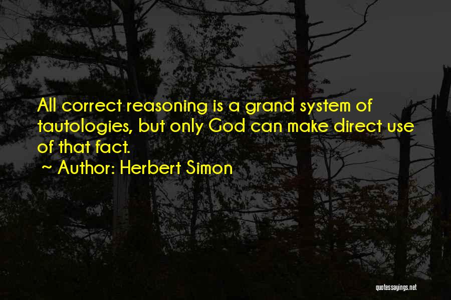 Correct Use Of Quotes By Herbert Simon