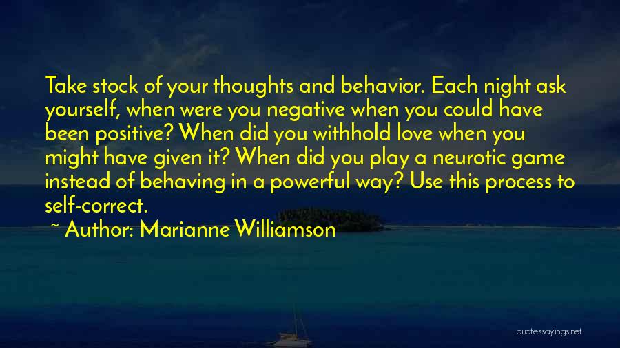 Correct Use Of Quotes By Marianne Williamson