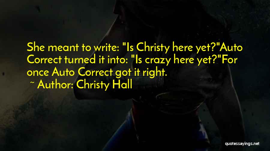 Correct Way To Write Quotes By Christy Hall