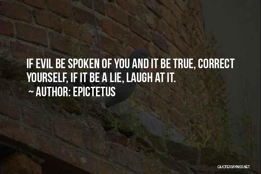 Correct Yourself Quotes By Epictetus