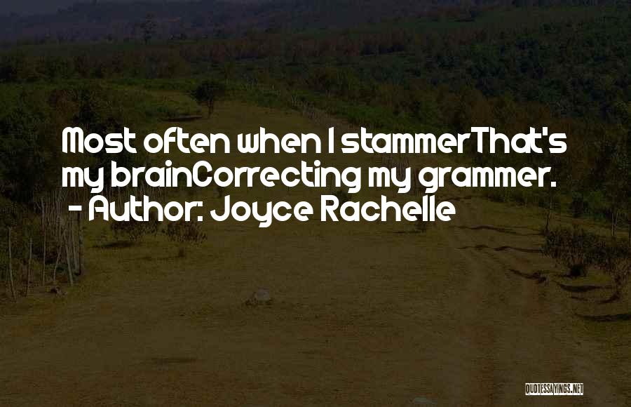 Correcting Grammar In Quotes By Joyce Rachelle