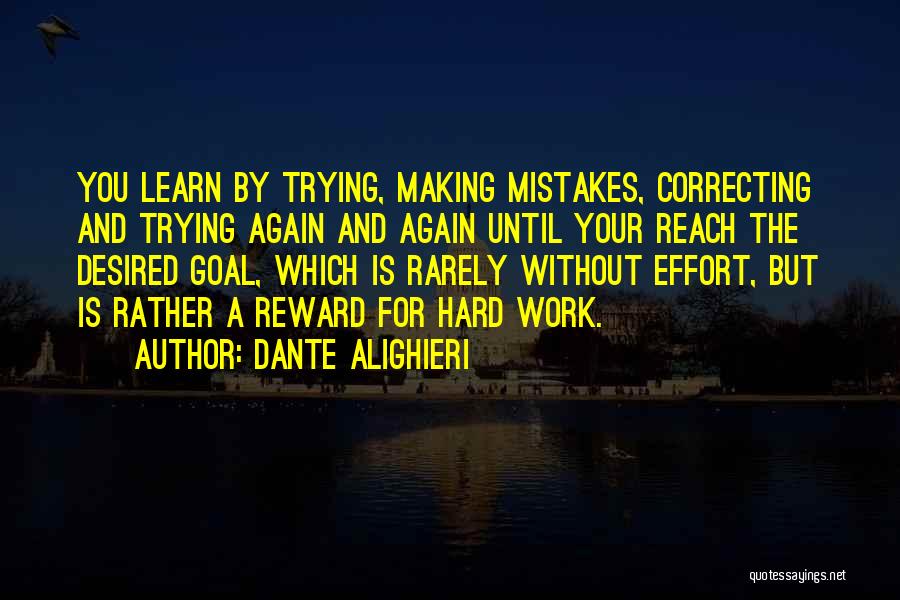 Correcting Others Mistakes Quotes By Dante Alighieri