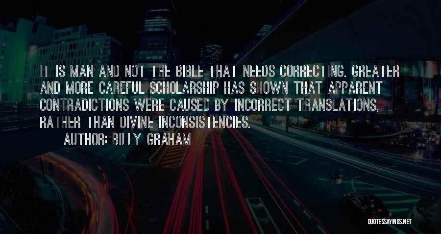 Correcting Others Quotes By Billy Graham