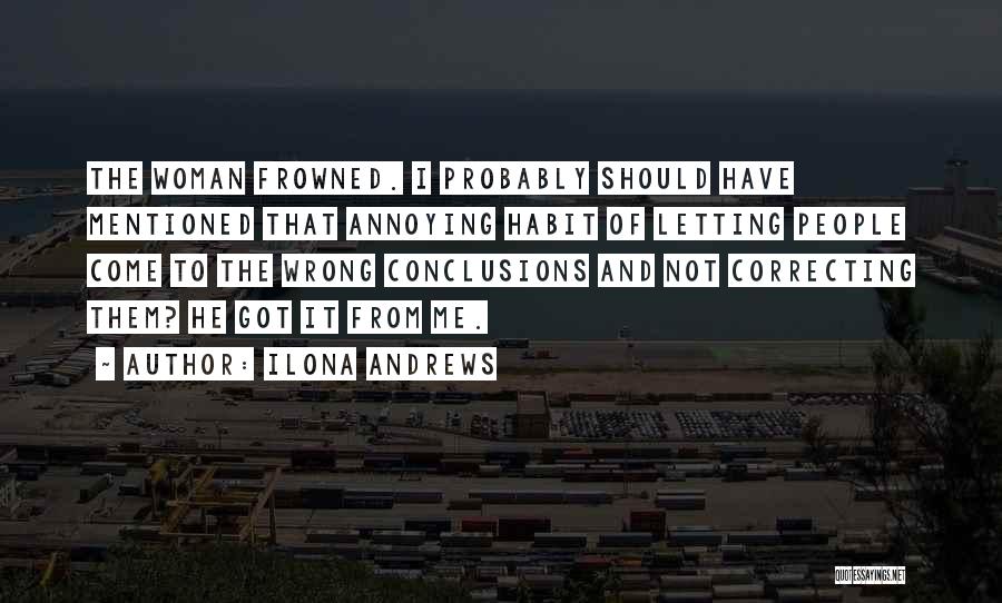 Correcting Quotes By Ilona Andrews