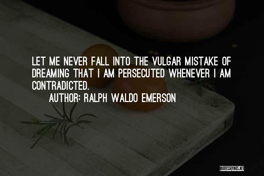 Correcting Quotes By Ralph Waldo Emerson
