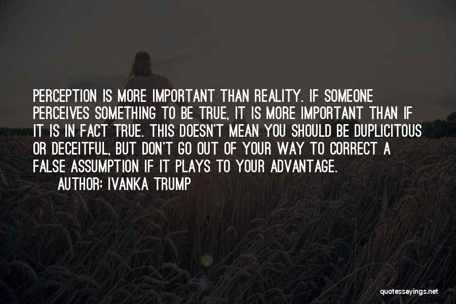 Correcting Someone Quotes By Ivanka Trump