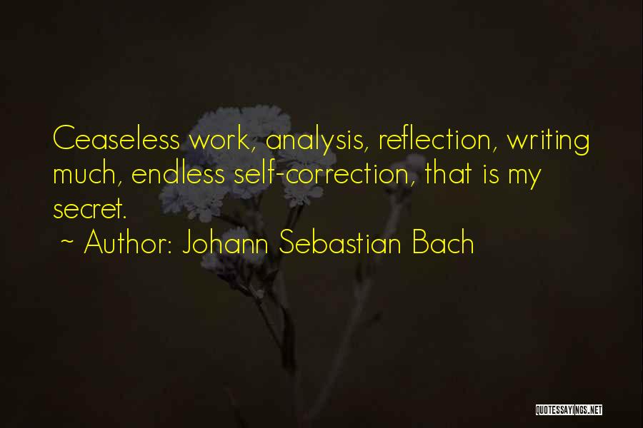 Correction Quotes By Johann Sebastian Bach