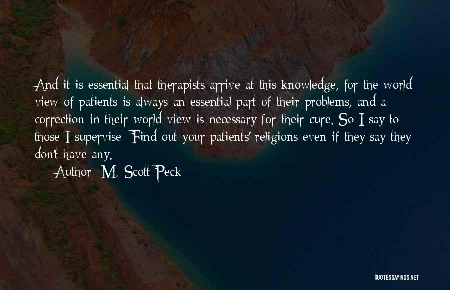 Correction Quotes By M. Scott Peck