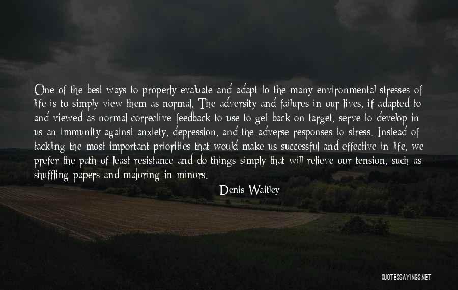 Corrective Quotes By Denis Waitley Corrective Quotes By Denis Waitley