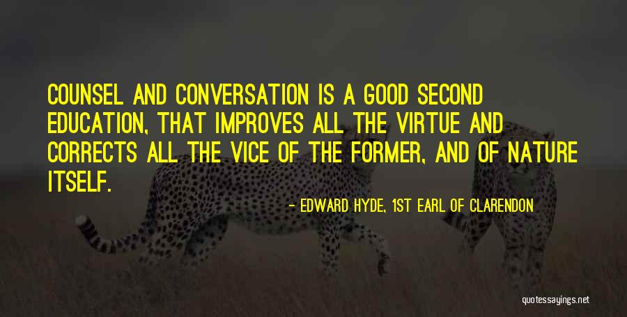Corrects Quotes By Edward Hyde, 1st Earl Of Clarendon Corrects Quotes By Edward Hyde, 1st Earl Of Clarendon