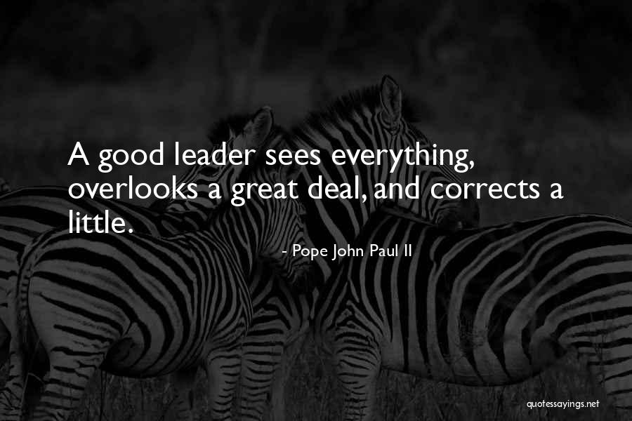 Corrects Quotes By Pope John Paul II Corrects Quotes By Pope John Paul II