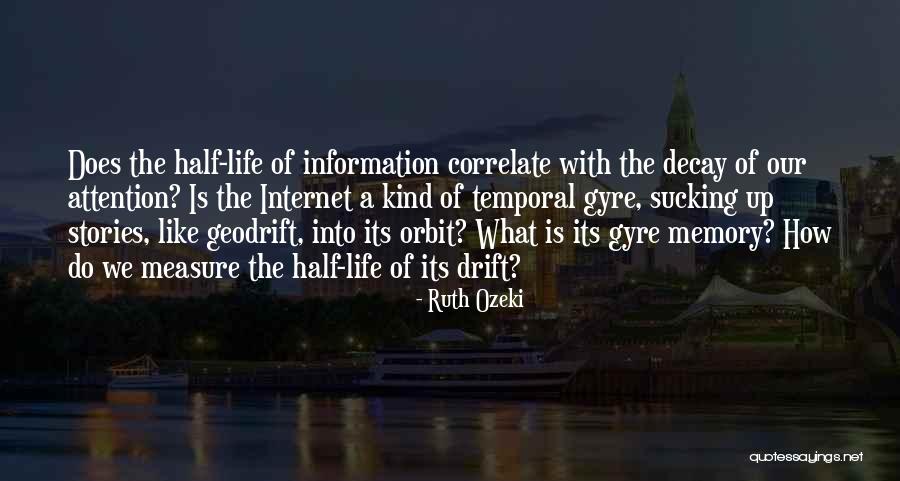 Correlate Quotes By Ruth Ozeki Correlate Quotes By Ruth Ozeki
