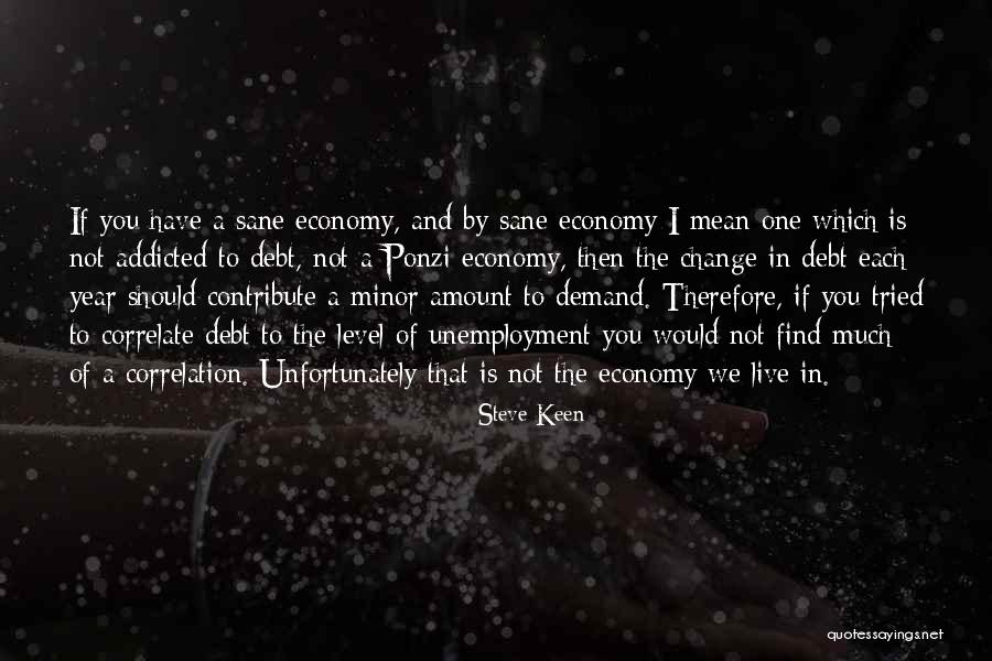 Correlate Quotes By Steve Keen Correlate Quotes By Steve Keen