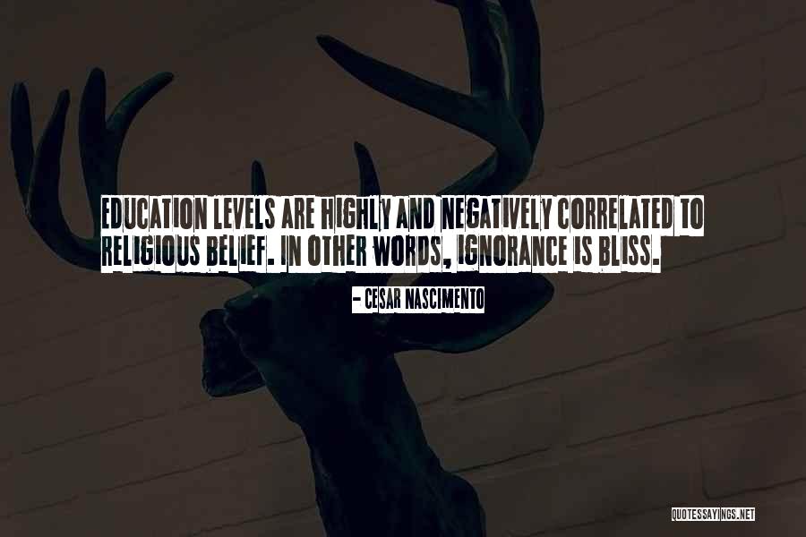 Correlated To Quotes By Cesar Nascimento
