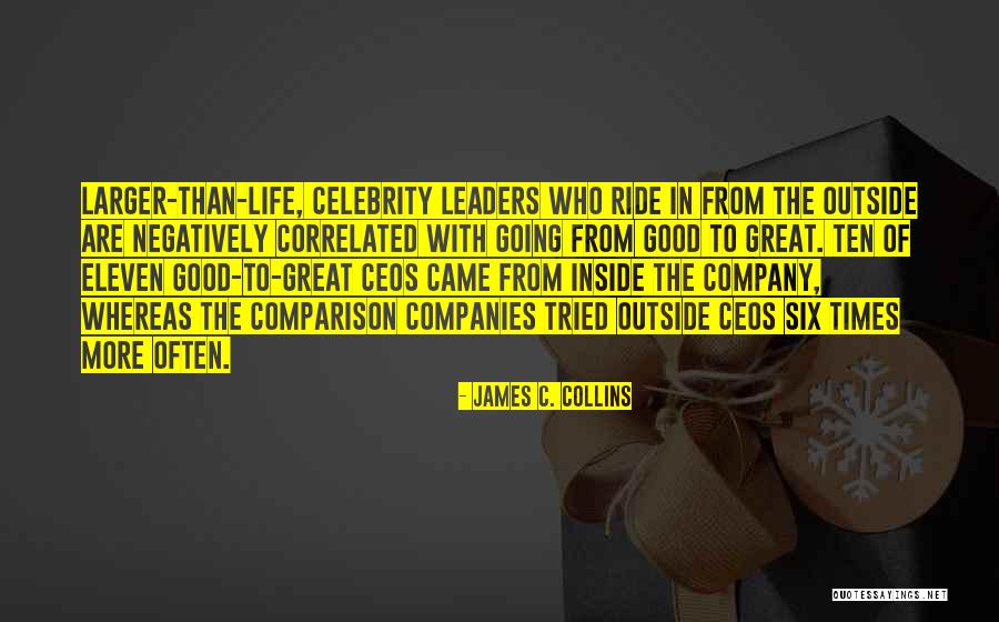 Correlated To Quotes By James C. Collins