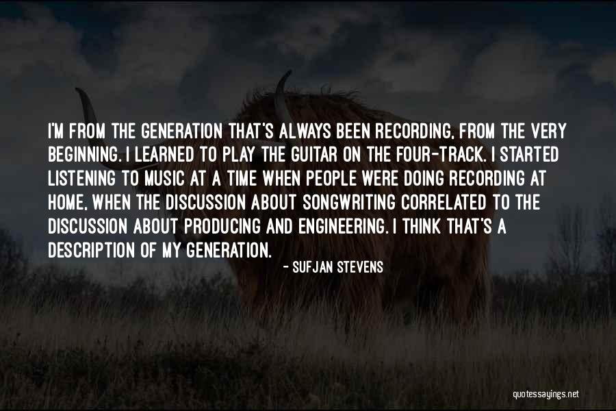 Correlated To Quotes By Sufjan Stevens