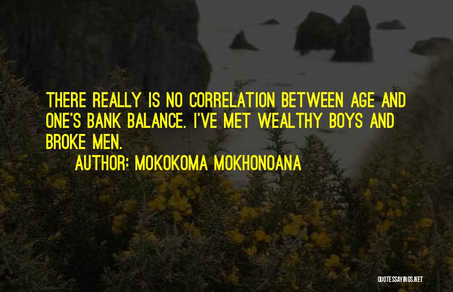 Correlation Quotes By Mokokoma Mokhonoana