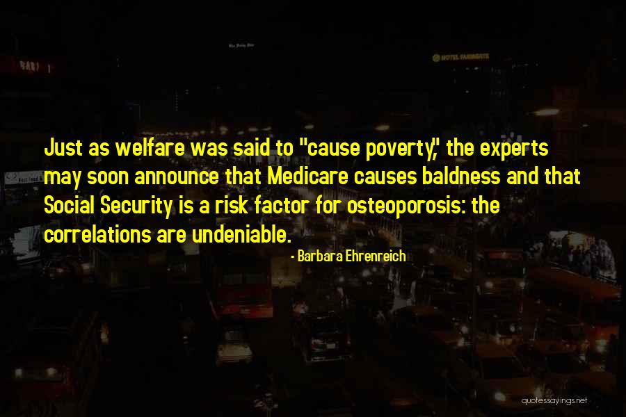 Correlations Quotes By Barbara Ehrenreich Correlations Quotes By Barbara Ehrenreich