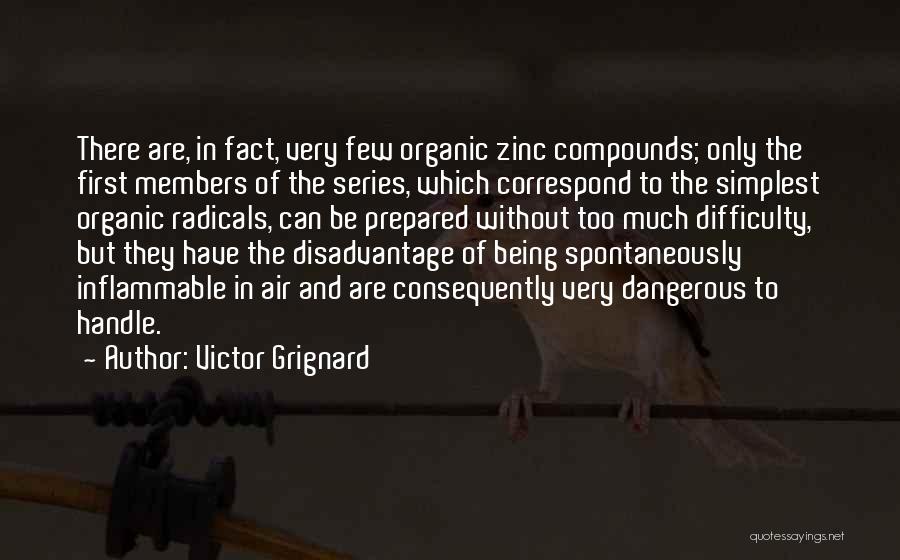 Correspond Quotes By Victor Grignard