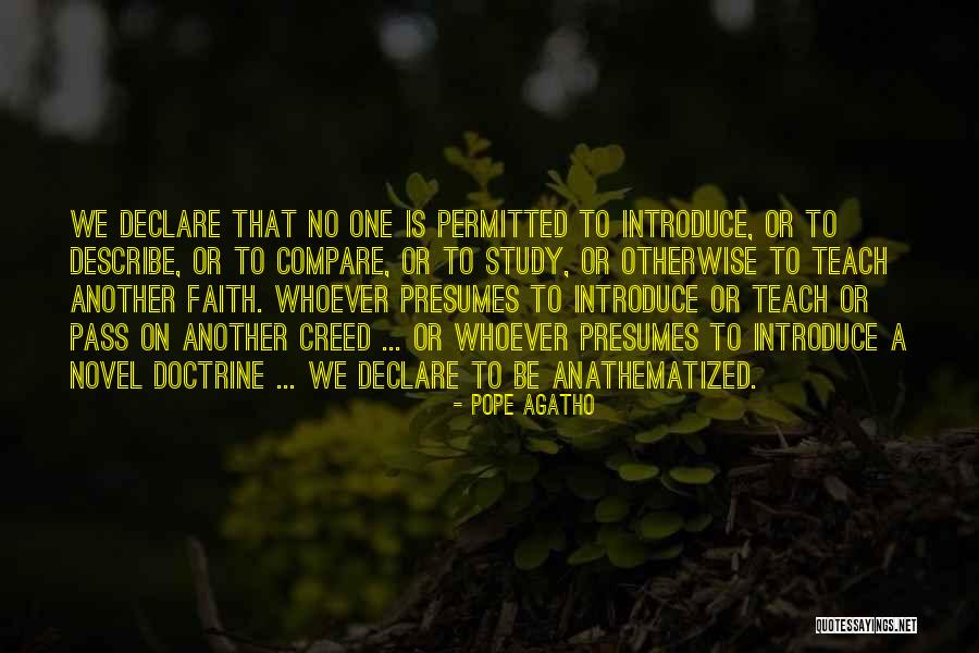 Correspondentes Quotes By Pope Agatho Correspondentes Quotes By Pope Agatho