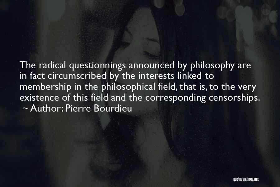 Corresponding Quotes By Pierre Bourdieu