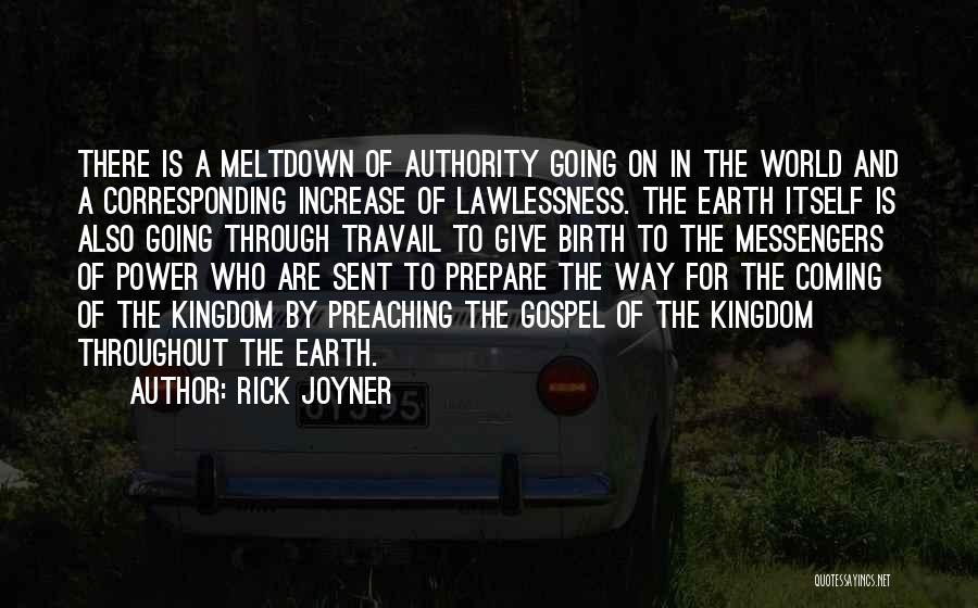 Corresponding Quotes By Rick Joyner