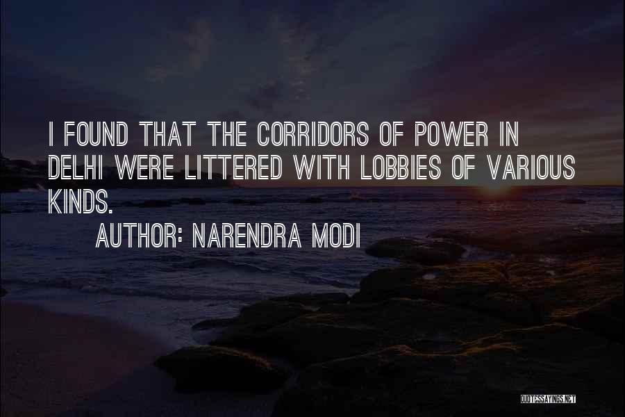 Corridors Of Power Quotes By Narendra Modi