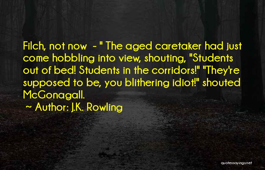 Corridors Quotes By J.K. Rowling