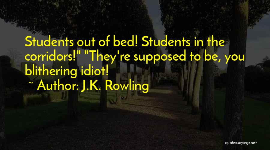 Corridors Quotes By J.K. Rowling