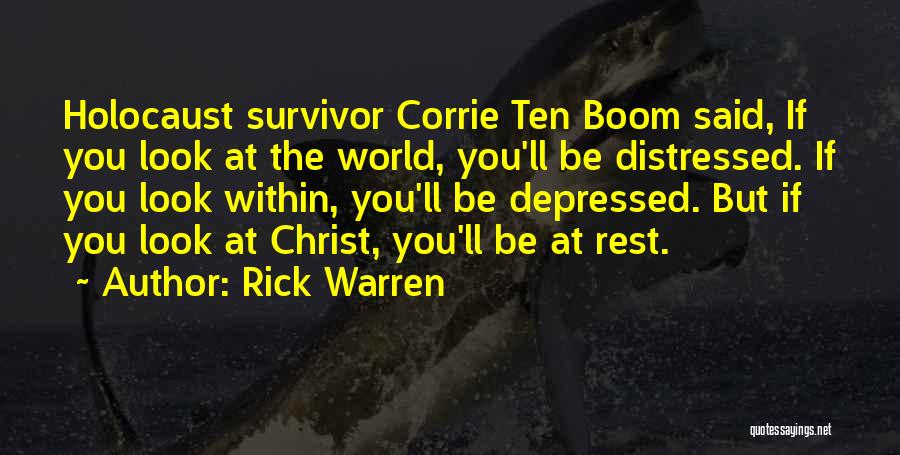 Corrie Quotes By Rick Warren