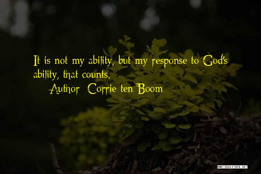 Corrie Ten Boom's Quotes By Corrie Ten Boom