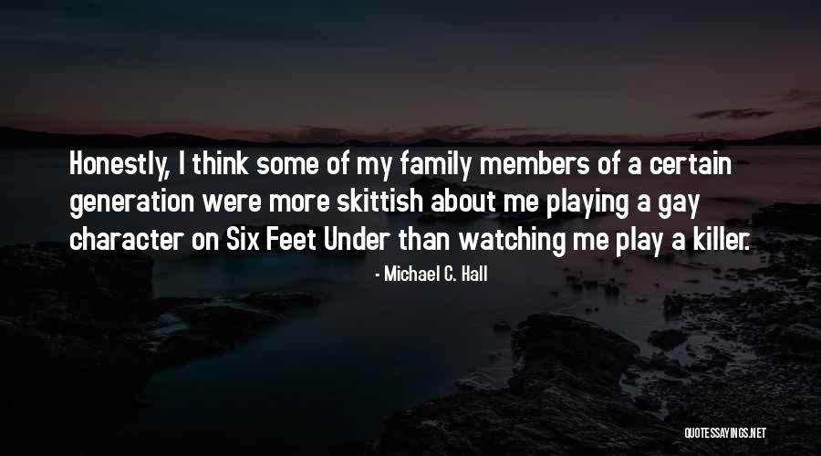 Corriente Saddle Quotes By Michael C. Hall Corriente Saddle Quotes By Michael C. Hall