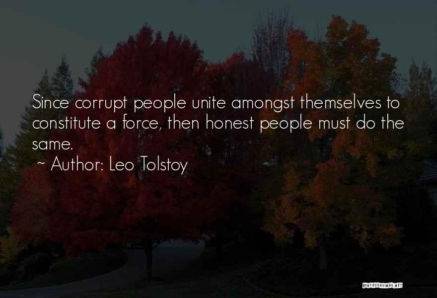 Corrupt Cop Quotes By Leo Tolstoy