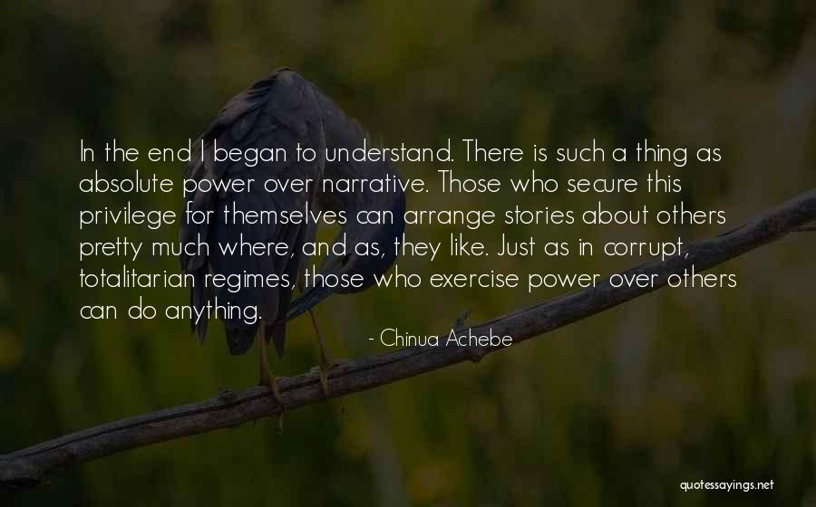 Corrupt Power Quotes By Chinua Achebe