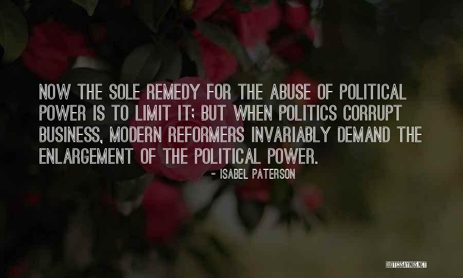 Corrupt Power Quotes By Isabel Paterson