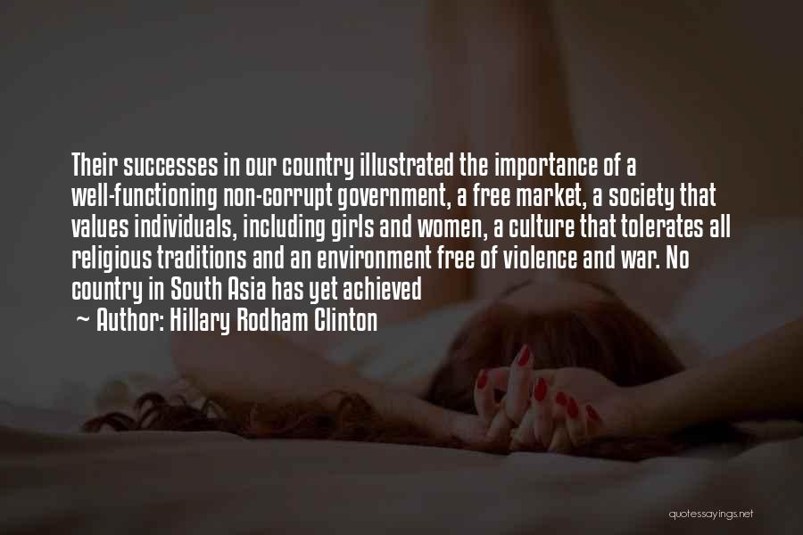 Corrupt Society Quotes By Hillary Rodham Clinton