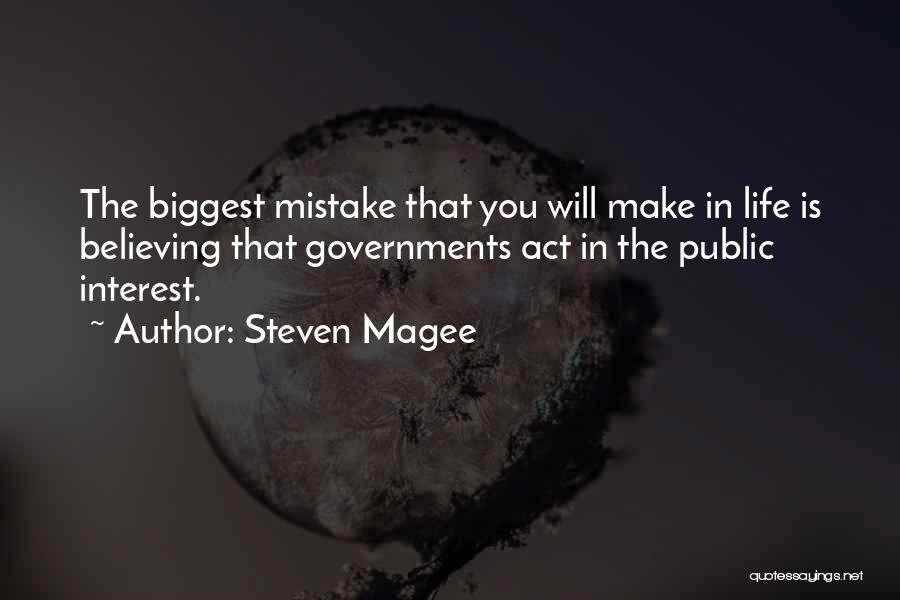 Corruption In Government Quotes By Steven Magee