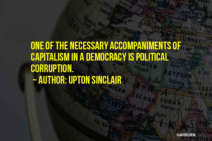 Corruption In The Jungle Quotes By Upton Sinclair
