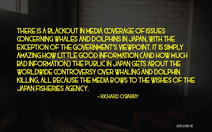 Corruption Media Quotes By Richard O'Barry Corruption Media Quotes By Richard O'Barry