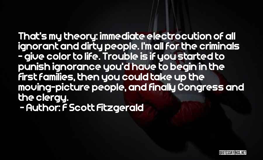 Corruption Of Government Quotes By F Scott Fitzgerald