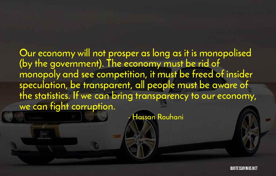 Corruption Of Government Quotes By Hassan Rouhani