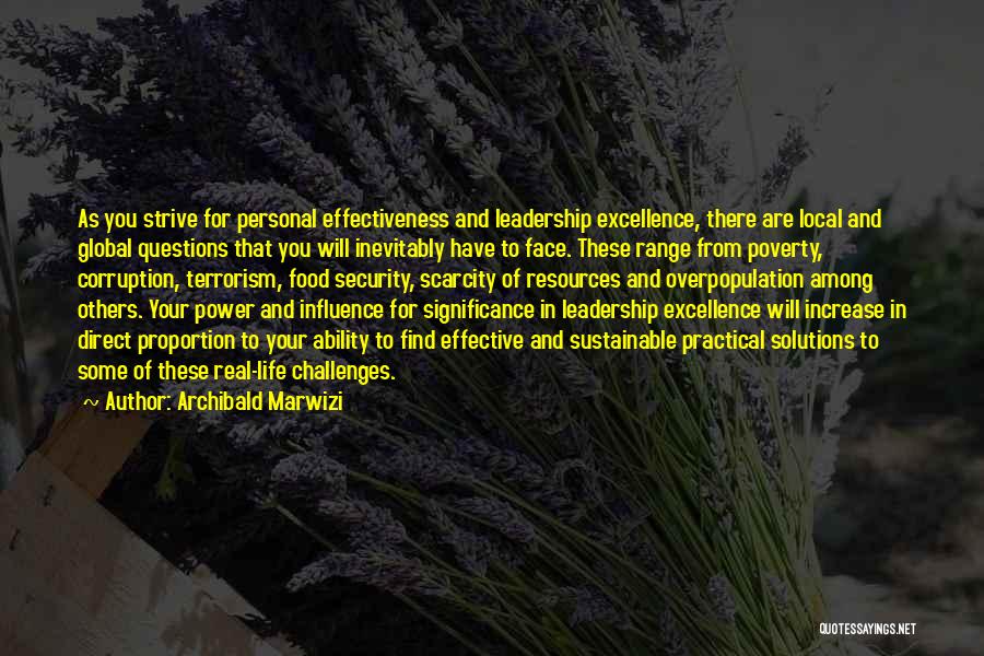 Corruption Of Power Quotes By Archibald Marwizi