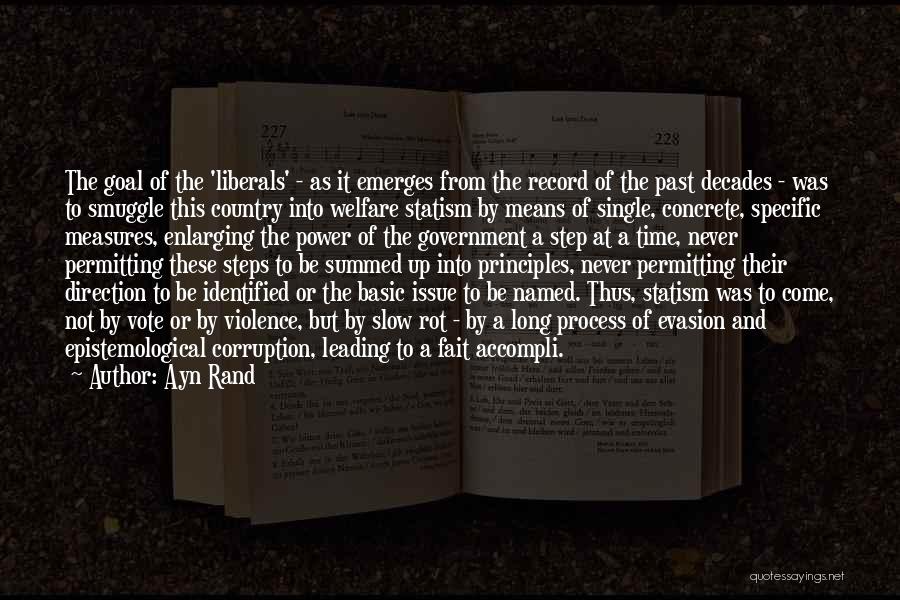 Corruption Of Power Quotes By Ayn Rand