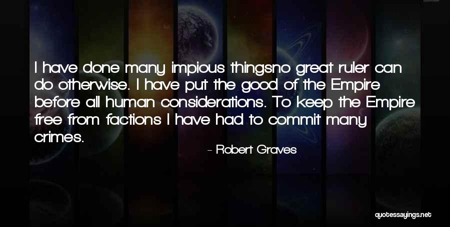 Corruption Of Power Quotes By Robert Graves