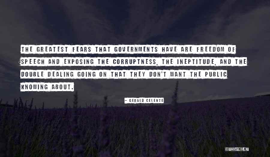 Corruptness Quotes By Gerald Celente Corruptness Quotes By Gerald Celente