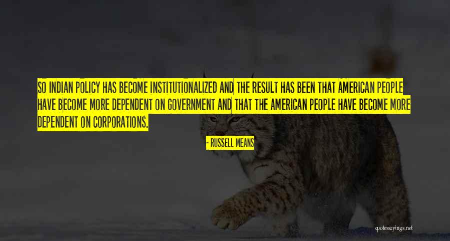 Corsino Restaurant Quotes By Russell Means Corsino Restaurant Quotes By Russell Means