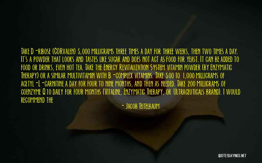 Corvalen Powder Quotes By Jacob Teitelbaum Corvalen Powder Quotes By Jacob Teitelbaum