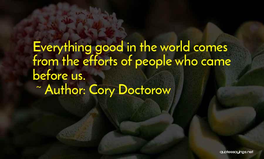 Cory Doctorow Quotes 720902