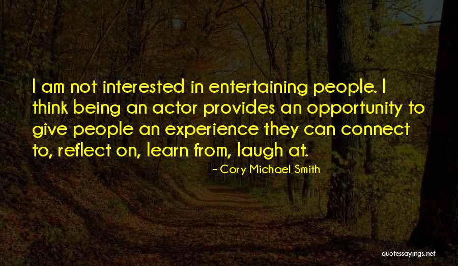 Cory Michael Smith Quotes 910887