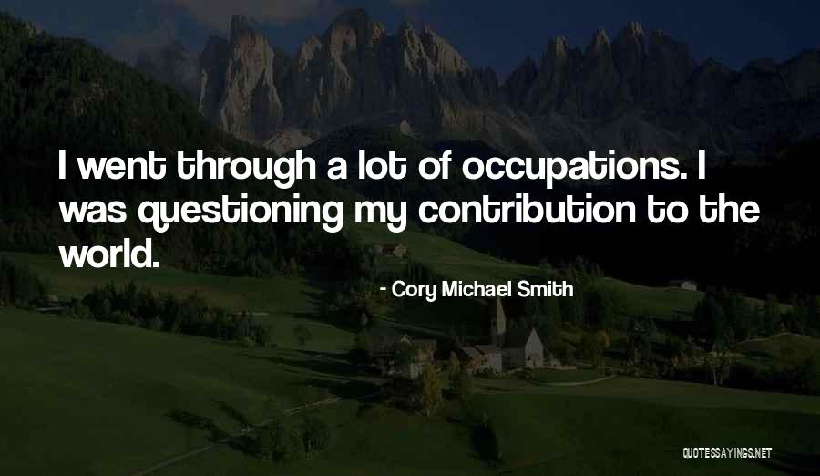 Cory Michael Smith Quotes 98398